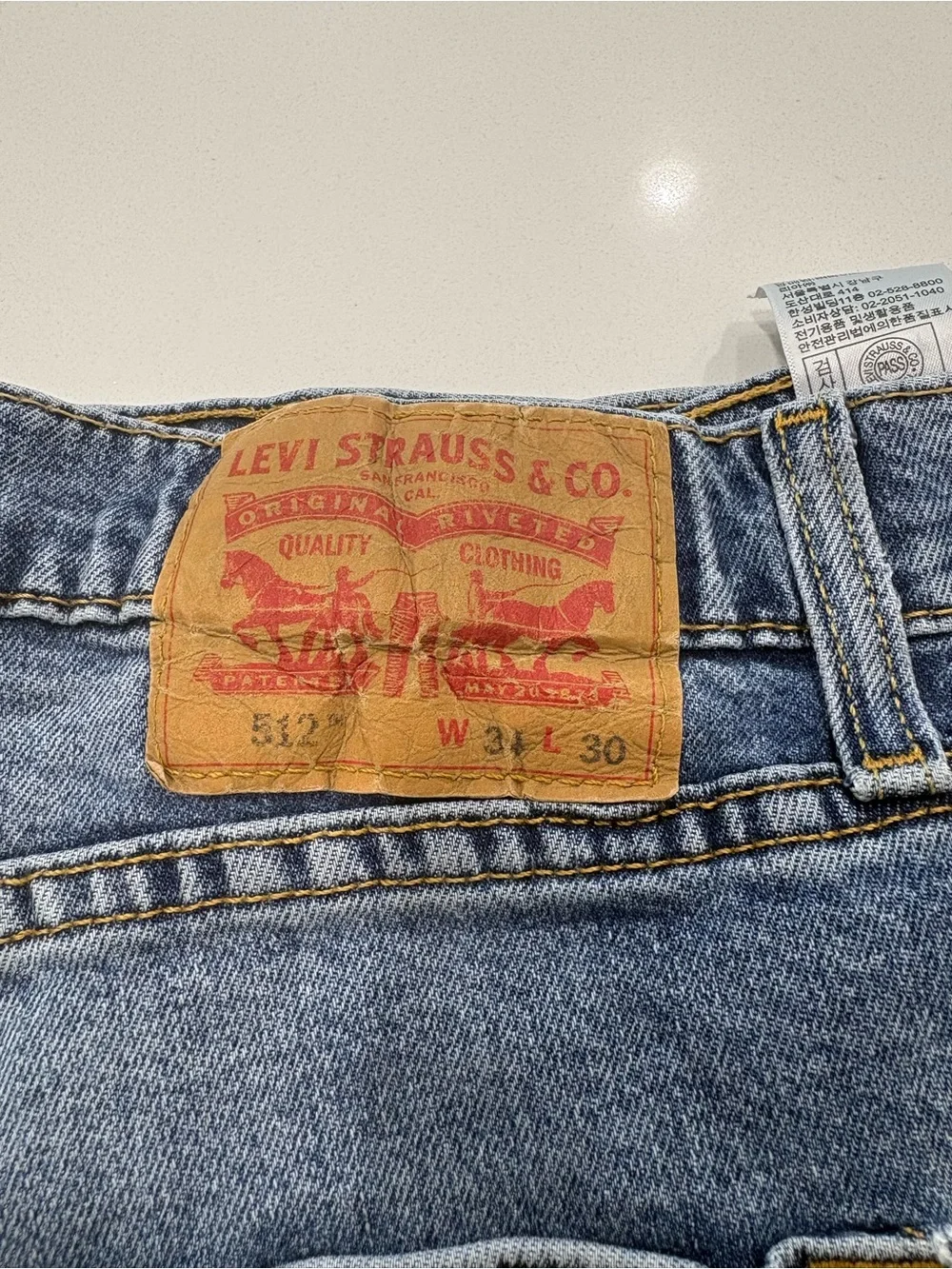 Levi's 512 Mid Wash Men's Jeans